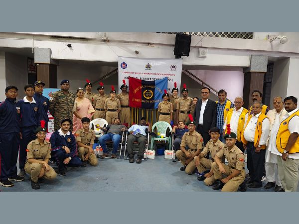 BLOOD DONATION CAMP AT CARMEL 1
