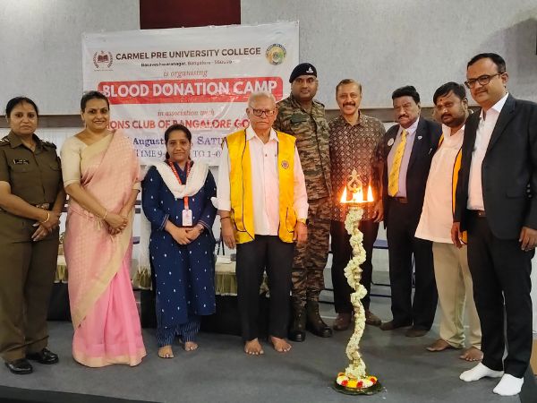 BLOOD DONATION CAMP AT CARMEL 3