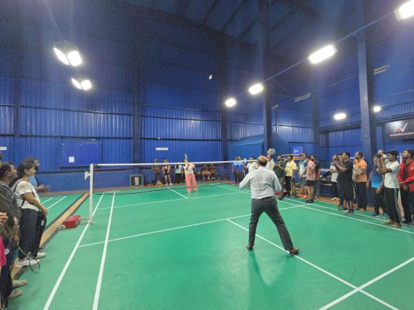 CARMEL HOSTS NORTH BANGALORE LECTURERS_ BADMINTON TOURNAMENT (4)